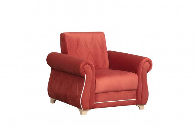 Кресло для отдыха Порто красный