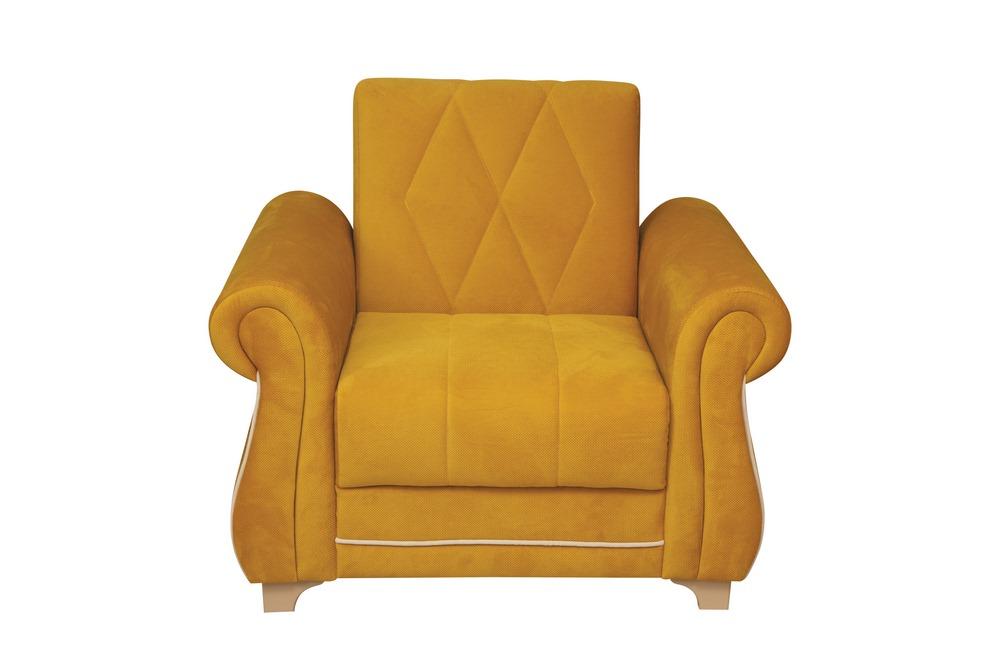 Кресло для отдыха Порто желтый