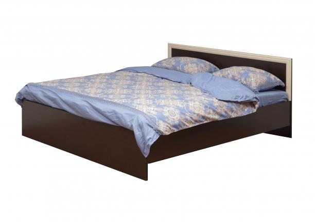 Кровать двуспальная 21.53 Фриз с подъемным мех. (1600) коричневый