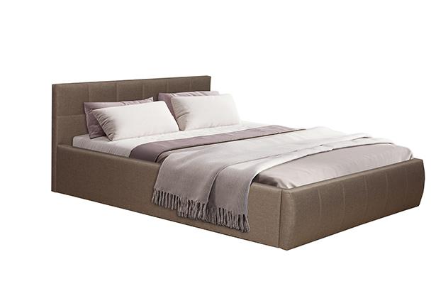 Кровать интерьерная Диана с подъемным мех. (1400 / 820) коричневый