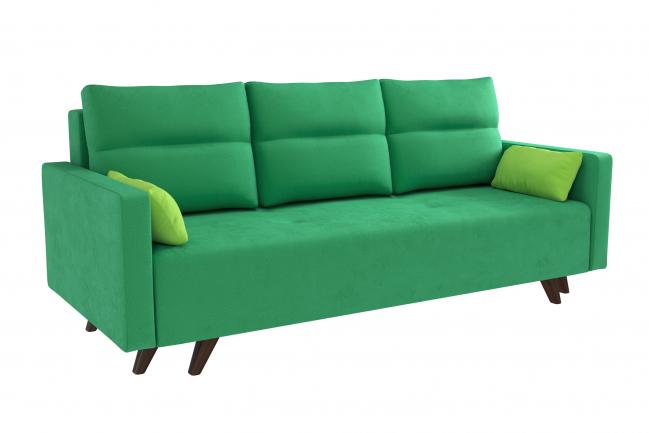 Диван - кровать Каро с думками зеленый