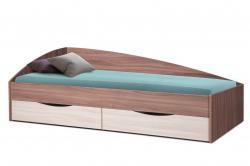 Кровать Фея - 3 (асимметричная) (1900х800) фабрика Олмеко