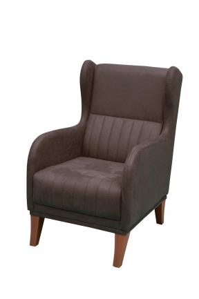 Кресло ЕвроМагнат коричневый