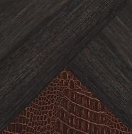 Шкаф для одежды 06.56 Мона (1200) венге-венге-кожзам глянец крокодил коричневый