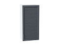 Шкаф верхний с 1-ой дверцей Сканди (920х450х320) Белый/graphite softwood