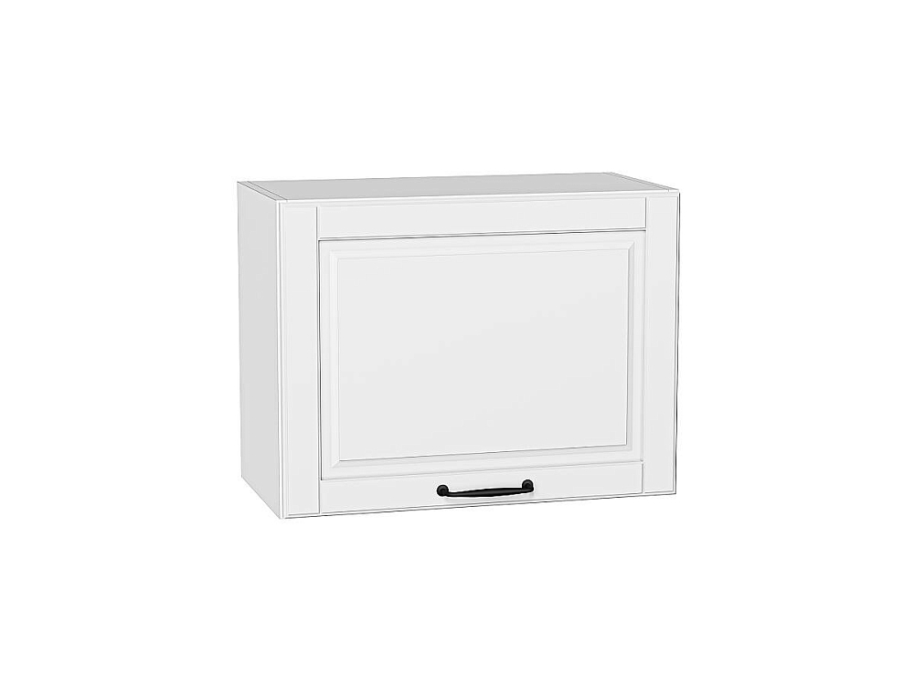 Шкаф верхний горизонтальный Дублин (458х600х318) Белый/special white