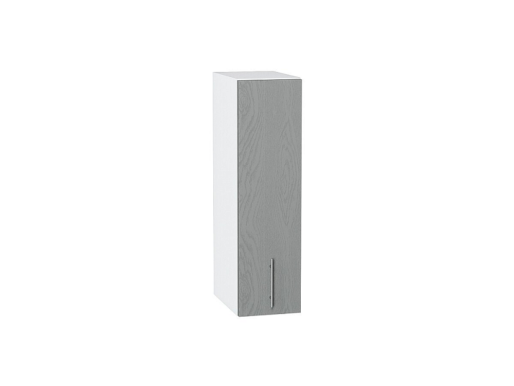 Шкаф верхний бутылочница Сканди (716х200х320) Белый/grey softwood