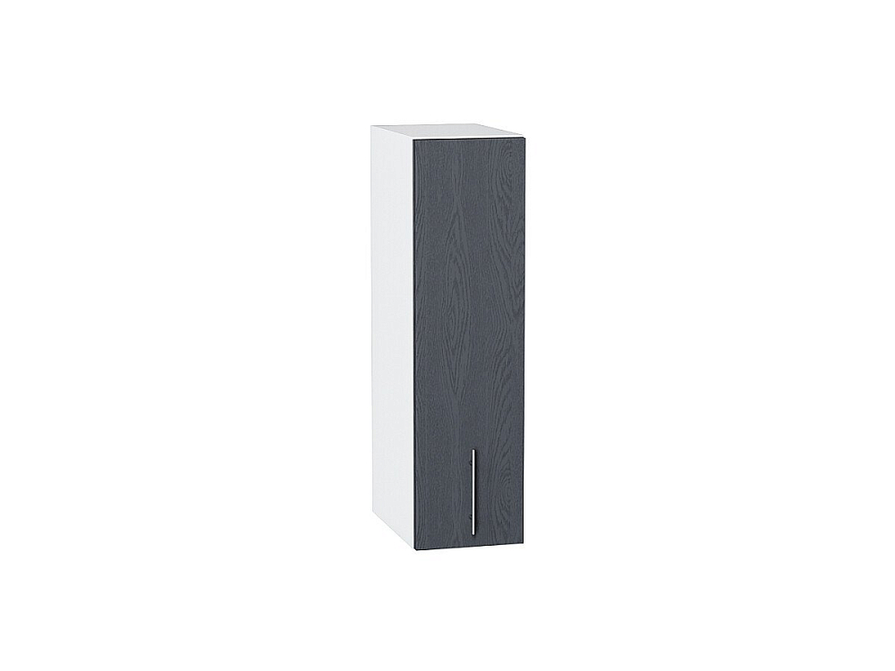 Шкаф верхний бутылочница Сканди (716х200х320) Белый/graphite softwood