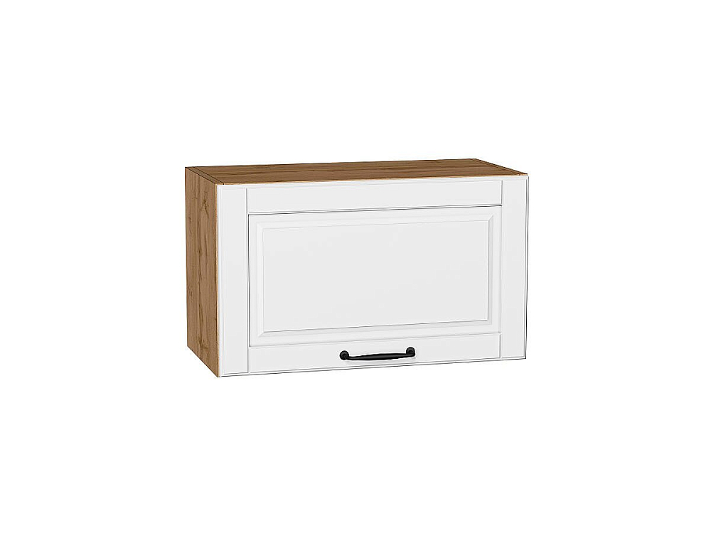 Шкаф верхний горизонтальный Дублин (358х600х318) Дуб Вотан/special white