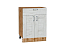 Шкаф нижний с 2-мя дверцами и ящиком Лофт (816х600х480) Дуб Вотан/Nordic Oak