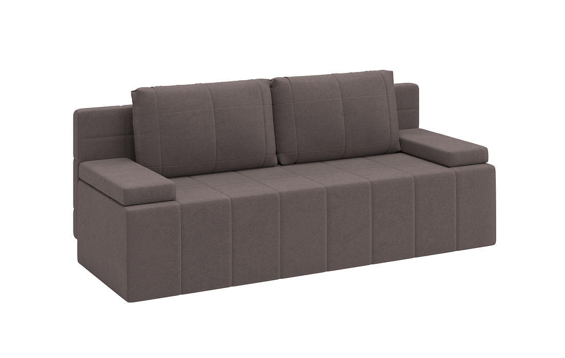 Ричмонд М / Диван - кровать 3-х мест велюр parma 14 коричневый