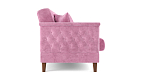 Амарант М / диван - кровать велюр тенерифе розовый