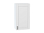 Шкаф верхний с 1-ой дверцей Лофт (920х500х320) Белый/Super White