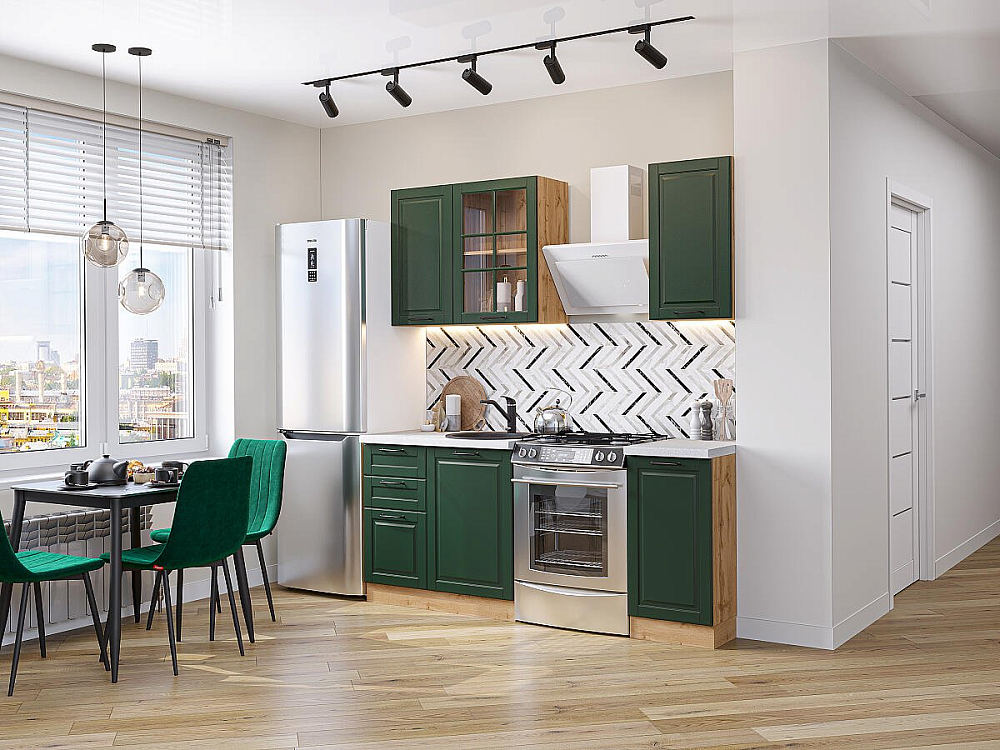 Дублин-04 Дуб Вотан/special green