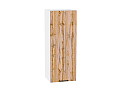 Шкаф верхний с 1-ой дверцей Флэт (920х350х318) Белый/wotan oak 2s