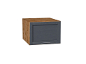Шкаф верхний горизонтальный глубокий Сканди (358х500х576) Дуб Вотан/graphite softwood