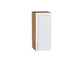 Шкаф верхний с 1-ой дверцей Сканди (716х300х320) Дуб Вотан/white softwood