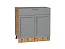Шкаф нижний с 2-мя дверцами и ящиком Сканди (816х800х480) Дуб Вотан/Grey Softwood