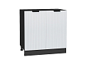 Шкаф нижний с 2-мя дверцами Евро Лайн (816х800х478) graphite/Белый