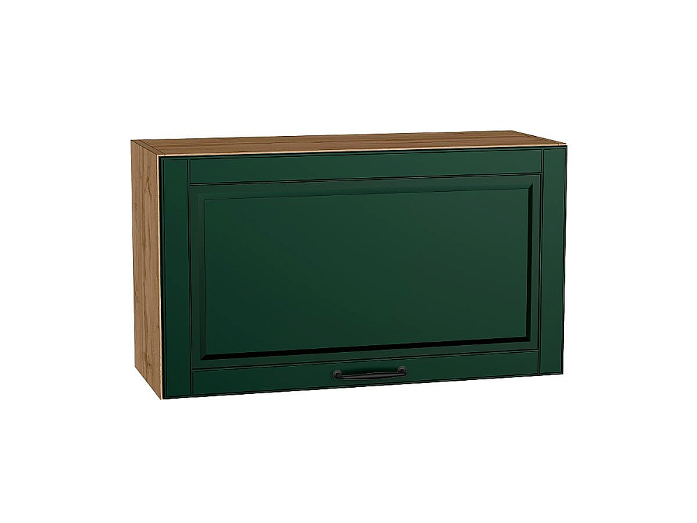 Шкаф верхний горизонтальный Дублин (458х800х318) Дуб Вотан/special green