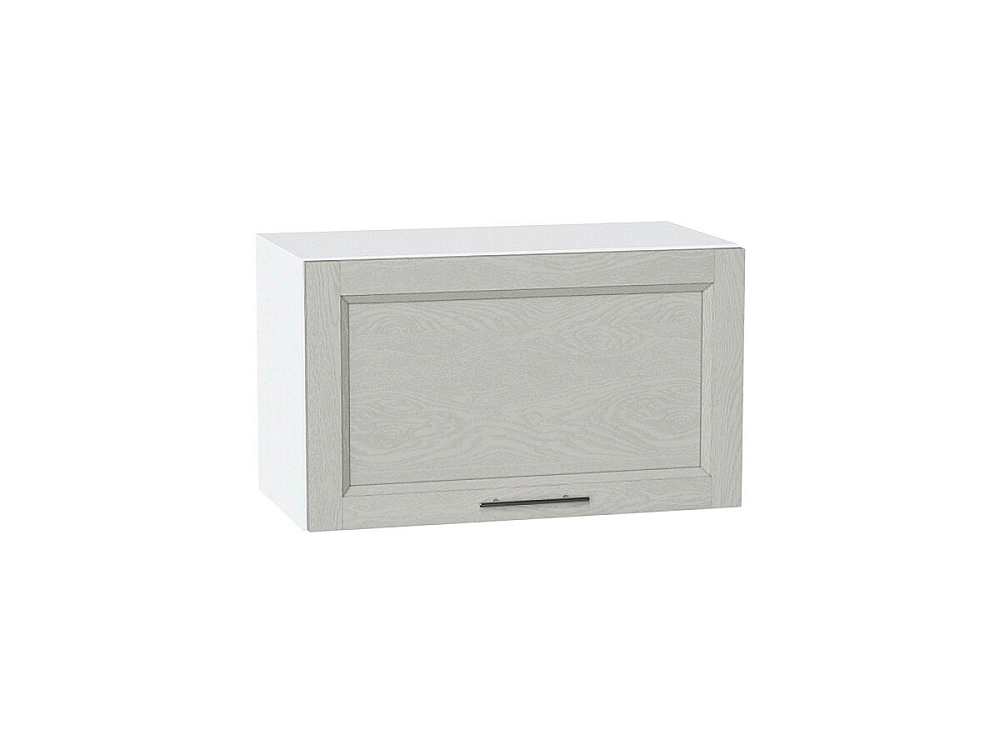 Шкаф верхний горизонтальный Сканди (358х600х320) Белый/cappuccino softwood