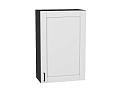 Шкаф верхний с 1-ой дверцей Лофт (920х600х320) graphite/super white