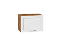 Шкаф верхний горизонтальный Сканди (358х500х320) Дуб Вотан/white softwood