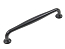 Ручка скоба мебельная URSULA RS433BL.4 (180х20х33) BL Матовый черный