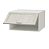 Шкаф навесной А600 Сохо (белый / ПВХ бетон пайн белый / профиль: ПВХ бетон пайн белый)