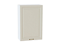 Шкаф верхний с 1-ой дверцей Ницца (920х600х318) Белый/Агат