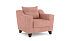 Кресло для отдыха Элиот (велюр аватар розовый 305)