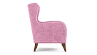 Евромагнат М / Кресло для отдыха велюр тенерифе розовый