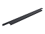 Ручка торцевая мебельная Т-2 (496х15х40) Матовый черный
