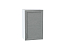 Шкаф верхний с 1-ой дверцей Сканди (716х450х320) Белый/Grey Softwood