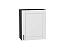 Шкаф верхний с 1-ой дверцей Лофт (716х600х320) Graphite/Super White