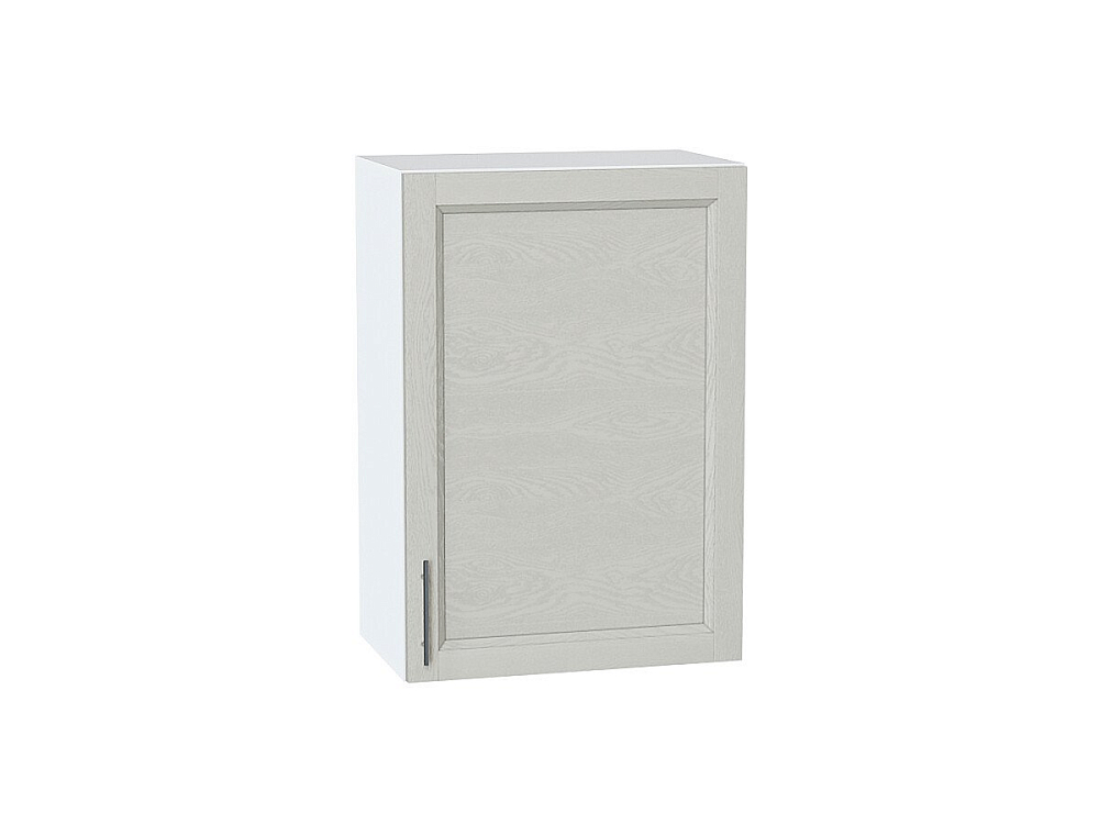 Шкаф верхний с 1-ой дверцей Сканди (716х500х320) Белый/cappuccino softwood