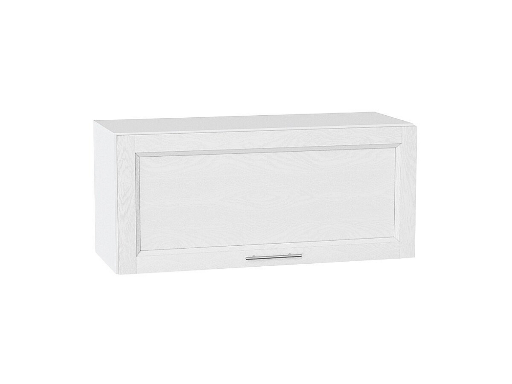 Шкаф верхний горизонтальный Сканди (358х800х320) Белый/white softwood