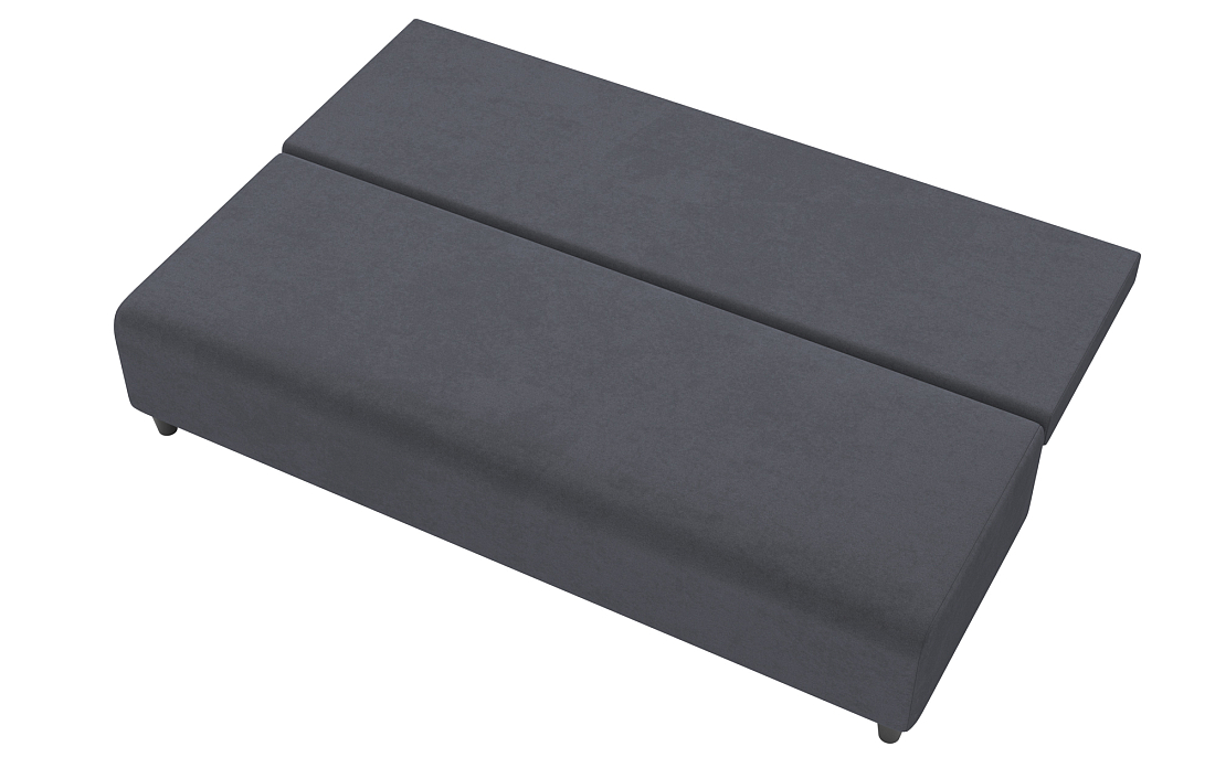 Роджерс М / Диван - кровать 3-х мест велюр parma 27 темно-серый