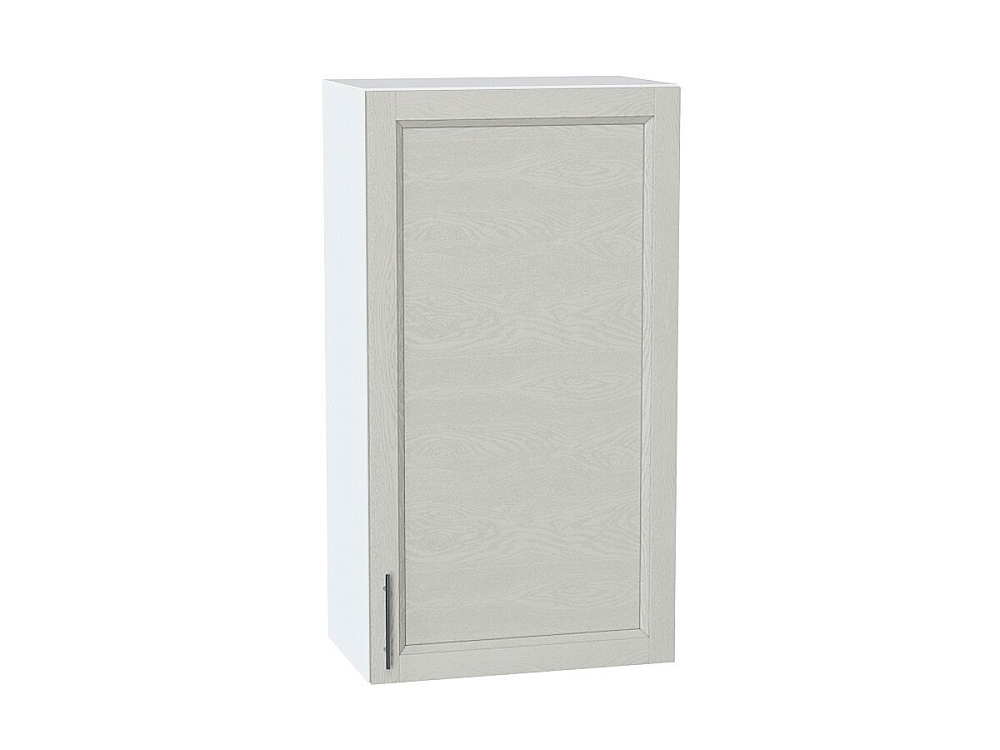 Шкаф верхний с 1-ой дверцей Сканди (920х500х320) Белый/cappuccino softwood