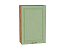 Шкаф верхний с 1-ой дверцей Ницца (920х600х318) Дуб Вотан/Дуб оливковый