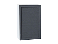 Шкаф верхний с 1-ой дверцей Сканди (920х600х320) Белый/graphite softwood
