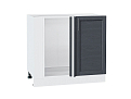 Шкаф нижний угловой Сканди НУ 990М (816х890х480) Белый/graphite softwood