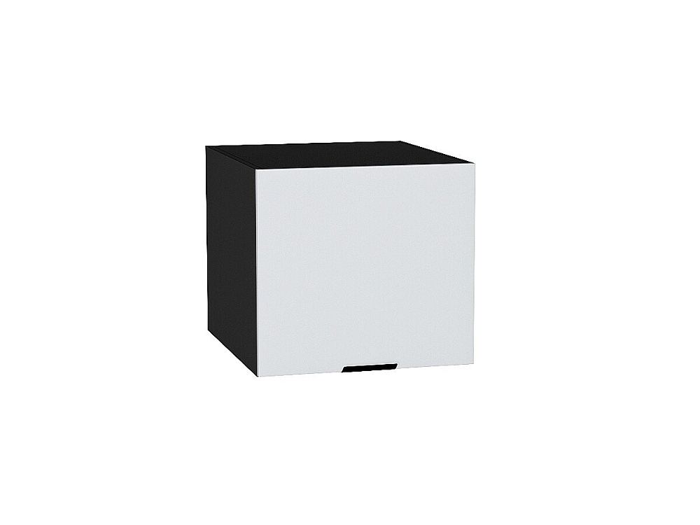 Шкаф верхний горизонтальный Евро (460х500х318) graphite/Белый