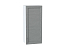 Шкаф верхний с 1-ой дверцей Сканди (920х400х320) Белый/Grey Softwood