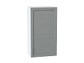 Шкаф верхний с 1-ой дверцей Сканди (920х500х320) Белый/grey softwood