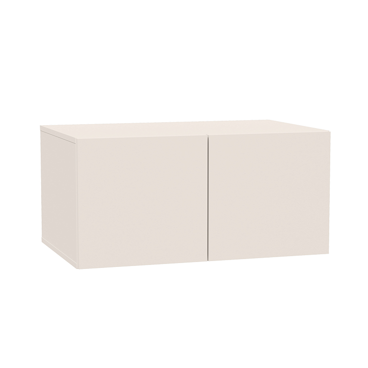 Тумба 95.06 Марко (2-х дв) меланж/ДВПО белый