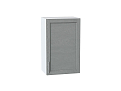 Шкаф верхний с 1-ой дверцей Сканди (716х450х320) Белый/grey softwood