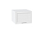 Шкаф верхний горизонтальный глубокий Сканди (358х500х576) Белый/White Softwood