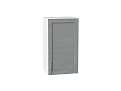 Шкаф верхний с 1-ой дверцей Сканди (716х400х320) Белый/grey softwood