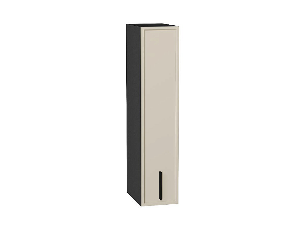 Шкаф верхний бутылочница Фрейм (920х200х324) graphite/cream silk